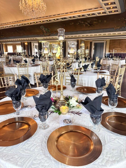 Wedding reception at Semple Mansion - Belle Haven Events